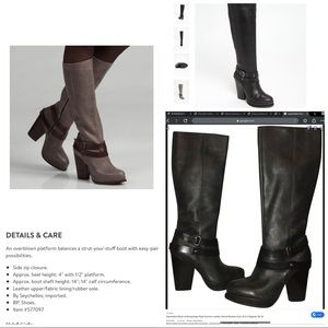Seychelles Tomfoolery Tall Leather Boots